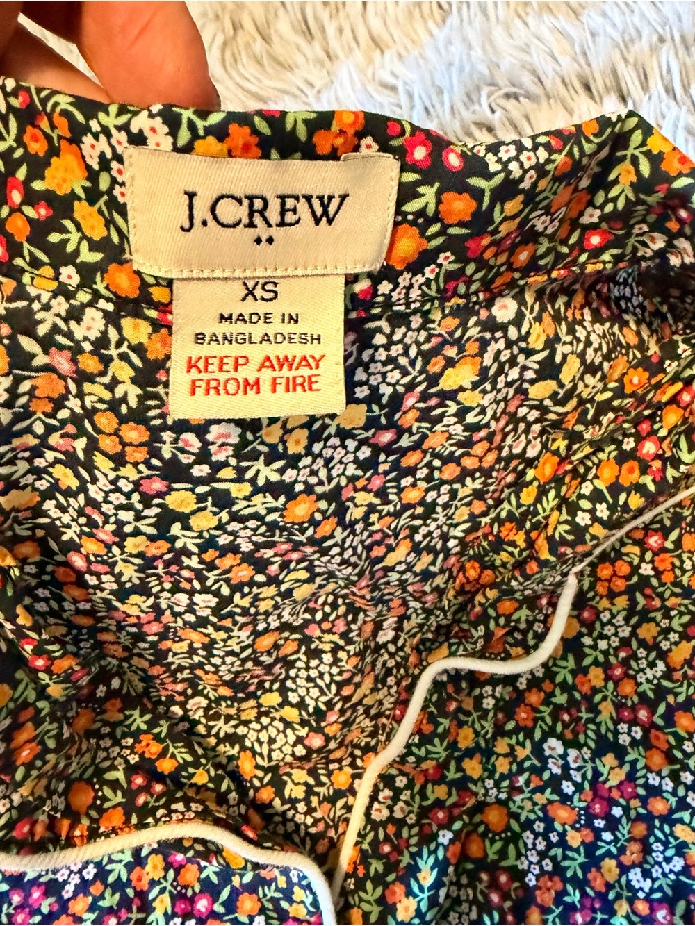 J Crew Floral Pajama Set - Picture 13 of 15